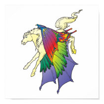 rainbow wings pegasus posters by doonidesigns rainbow wings pegasus posters