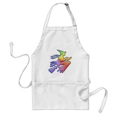 Rainbow Witch Aprons by mainstay