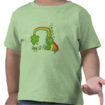 Rainbow with Clovers t-shirts