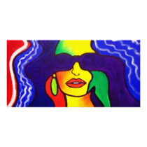 Rainbow Woman 10-1 by Piliero photo cards