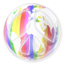 Rainbow World Peace Sticker