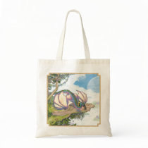 Rainbow wyvern bag with border by thedancingemu Rainbow wyvern bag with border