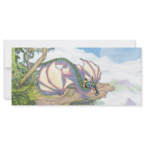 Rainbow wyvern giant bookmarks custom rack card