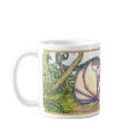 Rainbow wyvern mug - border mug