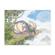 Rainbow wyvern postcard by thedancingemu Rainbow wyvern postcard