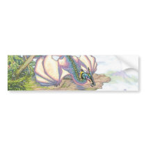 Rainbow wyvern rectangular sticker bumper stickers by thedancingemu Rainbow wyvern rectangular sticker bumper stickers