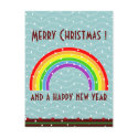 rainbow xmas greetings postcards by anacletocold rainbow xmas greetings postcards