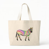 Rainbow Zebra bags