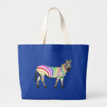 Rainbow Zebra Bags