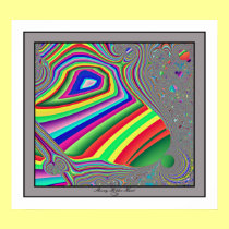 Rainbow Zebra posters by shh_dont_tell_cards Rainbow Zebra posters