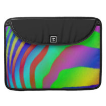 Rainbow Zebra Print MacBook Pro Sleeve