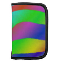 Rainbow Zebra Print Planners