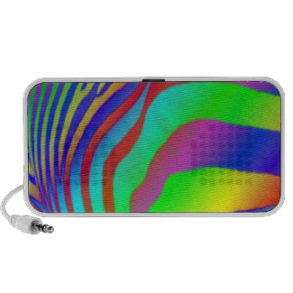 Rainbow Zebra Print doodle