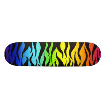 Rainbow Zebra skateboards