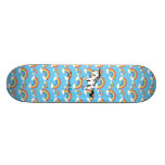 Rainbow zebra skateboard decks