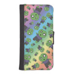 Rainbow zombies iPhone 5 wallet case
