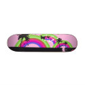 Rainbows and Butterflies Skateboard by noteworthy Rainbows and Butterflies Skateboard