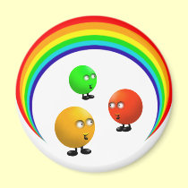Rainbows and Candies Magnet magnets