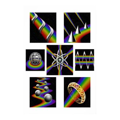 Rainbows and Metal Print by MaggieJackson