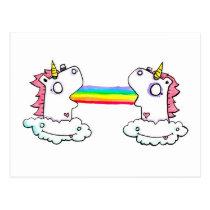Rainbows Apart by Emi Boz postcards