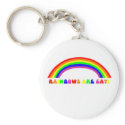 Rainbows Are Gay! keychains