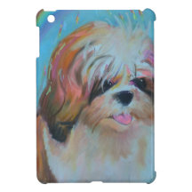 Rainbows around her head iPad mini case