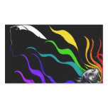 Rainbows In Her Hair stickers