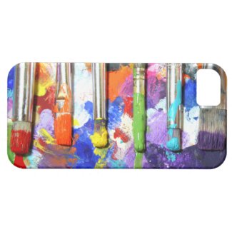 Rainbows In Progress Paint Brush Photography iPhone 5 Case