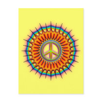 RAINBOWS OF PEACE POSTCARD