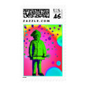 Rainbows of Q ! postage by 3DMOONMAN Rainbows of Q ! postage