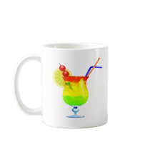 Rainbows Tropical Drink Mug