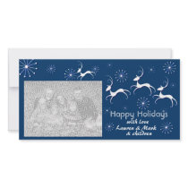 Raindeer Christmas photo card photo cards by funny_tshirt Raindeer Christmas photo card photo cards