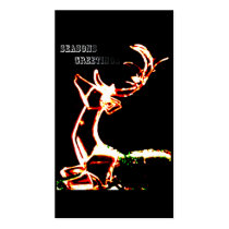raindeer glow business cards by dawnmcininch raindeer glow business cards