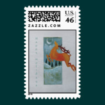raindeer postage by klocke raindeer postage
