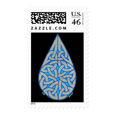 Raindrop stamp 2 by haidabeaver