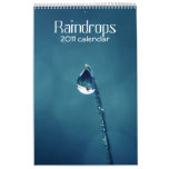 Raindrops 2011 calendar