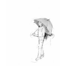 Raindrops keep falling t-shirts