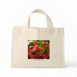 Raindrops On A Red Flower bags