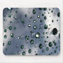 Raindrops On Glass mousepads
