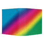 Raindrops on Rainbows Vinyl Binder