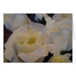 Raindrops on Roses Blank Customizable Note Card