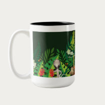Rainforest Creatures Mug by naturespaintbox Rainforest Creatures Mug