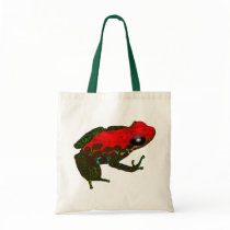 Rainforest Dart Frog Canvas Bags