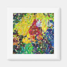 Rainforest Friends Refrigerator Magnet