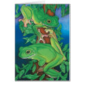 Rainforest Rendezvous Card by naturespaintbox Rainforest Rendezvous Card