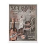 Rainier Beer ad (1909) Mother Advertisment postcards