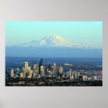 Rainier Beyond Seattle Posters