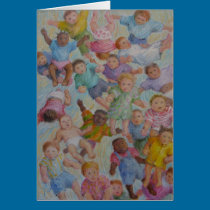 Raining Babies cards