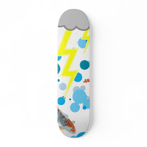 raining fish skate boards