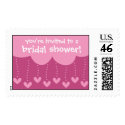 Raining Hearts Bridal Shower postage by bridalboutique Raining Hearts Bridal Shower postage